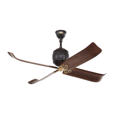Visual Comfort Fan - 4GIR60ATIHAB - 60``Ceiling Fan - Giarre - Antique Iron / Hand-Rubbed Antique Brass
