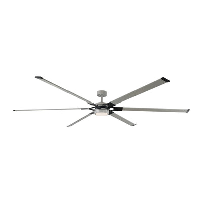 Visual Comfort Fan - 6LFR96PBSD - 96``Ceiling Fan - Loft 96 - Painted Brushed Steel