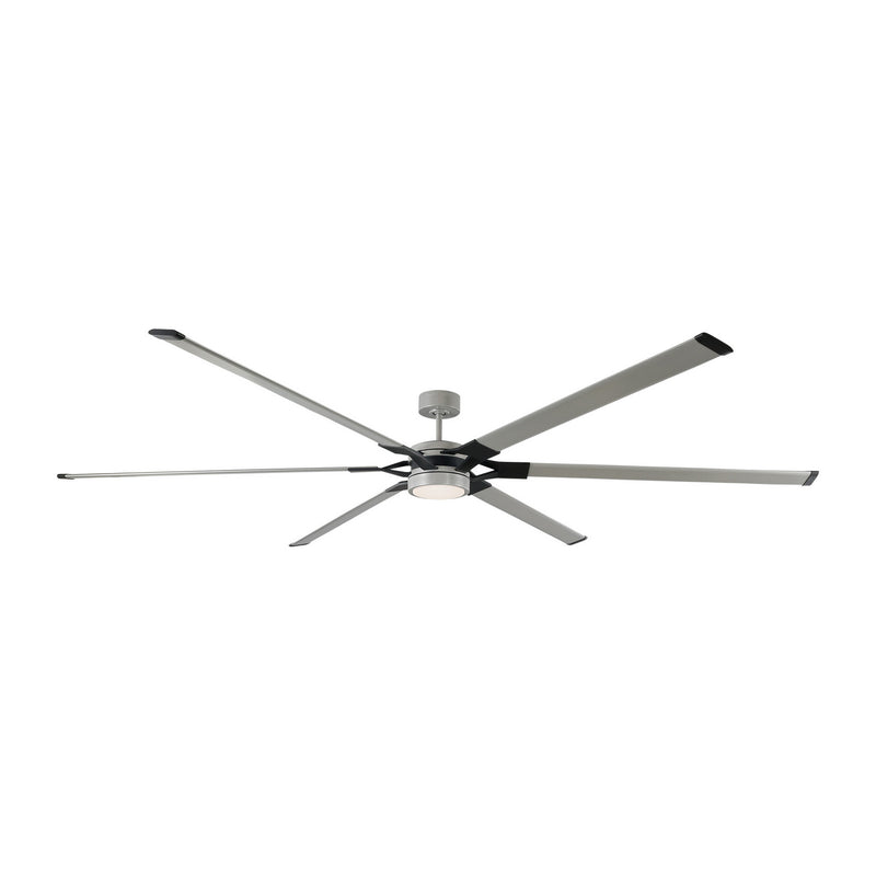 Visual Comfort Fan - 6LFR96PBSD - 96``Ceiling Fan - Loft 96 - Painted Brushed Steel