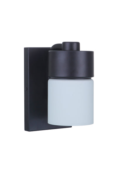 Craftmade - 12305FB1 - One Light Wall Sconce - District - Flat Black