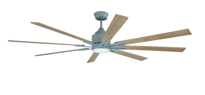 Craftmade - FLE70AGV8 - 70``Ceiling Fan - Fleming 70" - Aged Galvanized