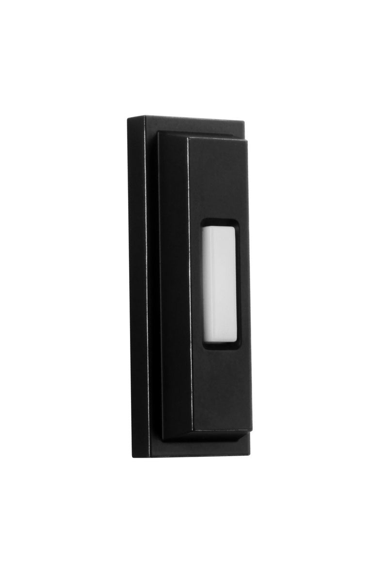 Craftmade - PB5005-FB - Rectangle Surface Mount Pushbutton - Push Button - Flat Black