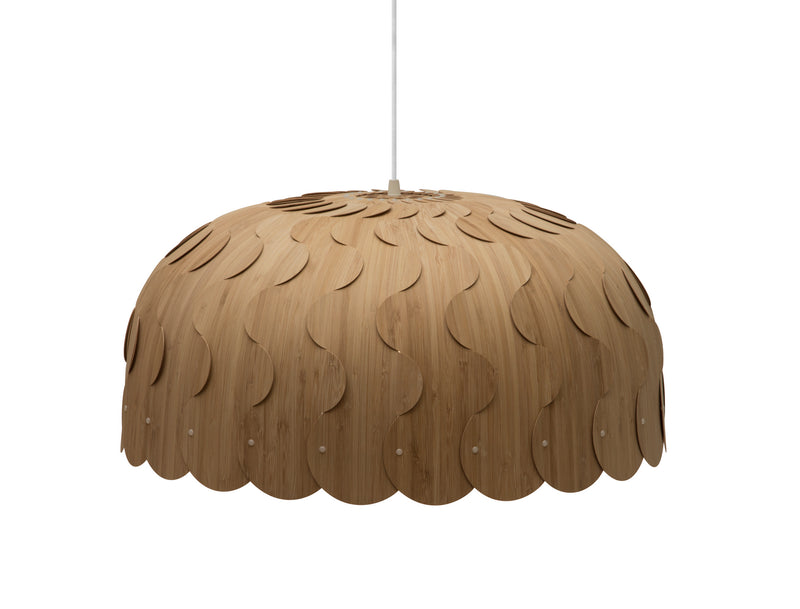 David Trubridge - BEA-SMAL-CAR-CAR - One Light Lightshade - Beau - Caramel/Caramel/Caramel