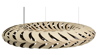 David Trubridge - MAR-1400-NAT-BLK - Lightshade - Maru - Natural/Natural/Black