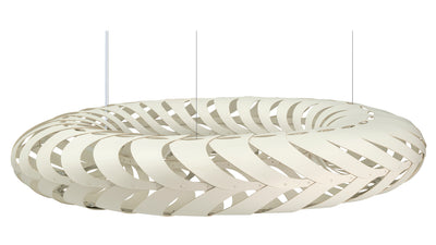 David Trubridge - MAR-1400-WHI-WHI - Lightshade - Maru - White/White/White