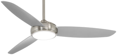 Minka Aire - F465L-BNW - 54`` Ceiling Fan - Concept Iv Led - Brushed Nickel Wet
