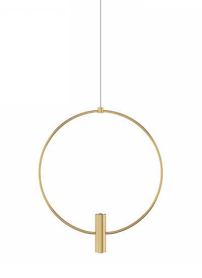 Visual Comfort Modern - 700MOLAY13NB-LED930 - LED Pendant - Layla - Natural Brass