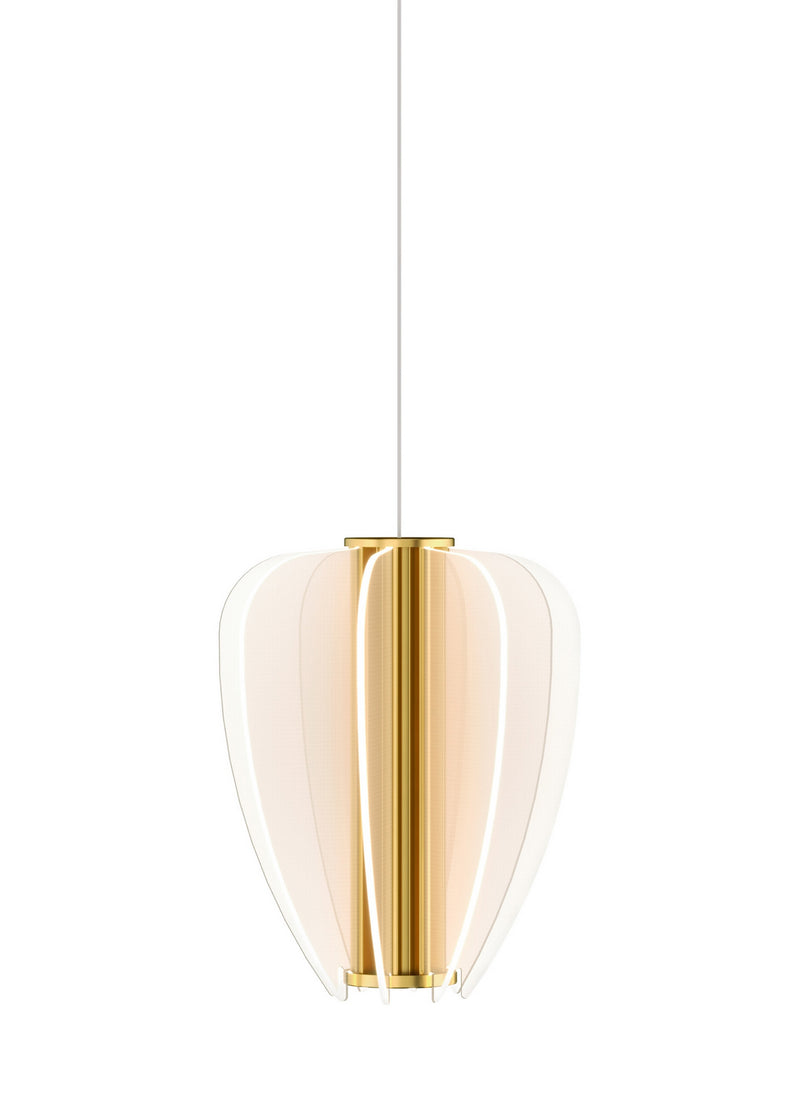 Visual Comfort Modern - 700MONYRBR-LED930 - LED Pendant - Nyra - Plated Brass