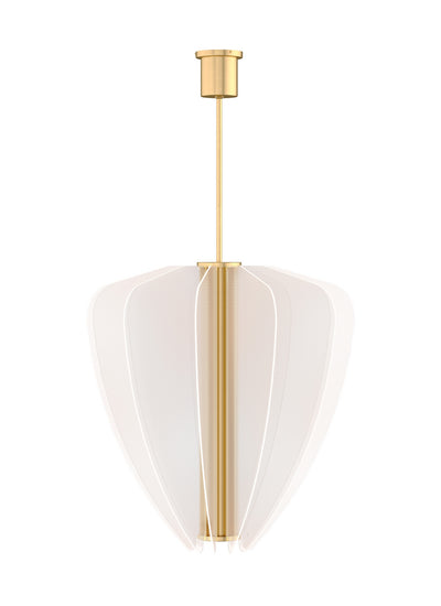 Visual Comfort Modern - 700NYR30BR-LED930 - Chandelier - Nyra - Plated Brass