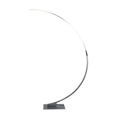 Artcraft - AC7593BG - LED Floor Lamp - Cortina - Brushed Grey