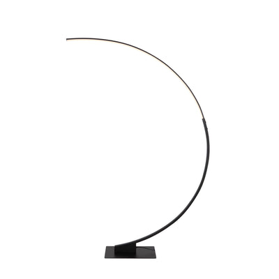 Artcraft - AC7593BK - LED Floor Lamp - Cortina - Matte Black