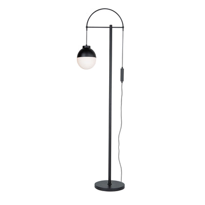 Artcraft - AC7594BK - One Light Floor Lamp - Cortina - Matte Black