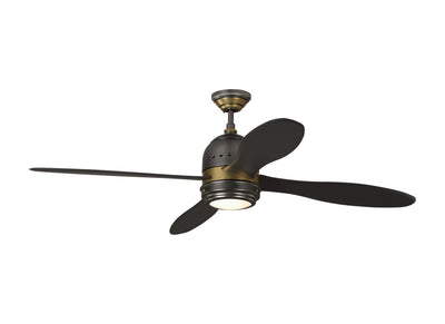 Visual Comfort Fan - 4TSR56BNZHABD - 56``Ceiling Fan - Metrograph 56 - Deep Bronze
