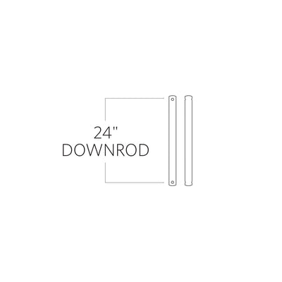 Visual Comfort Fan - DR24CH - Downrod - Universal Downrod - Chrome