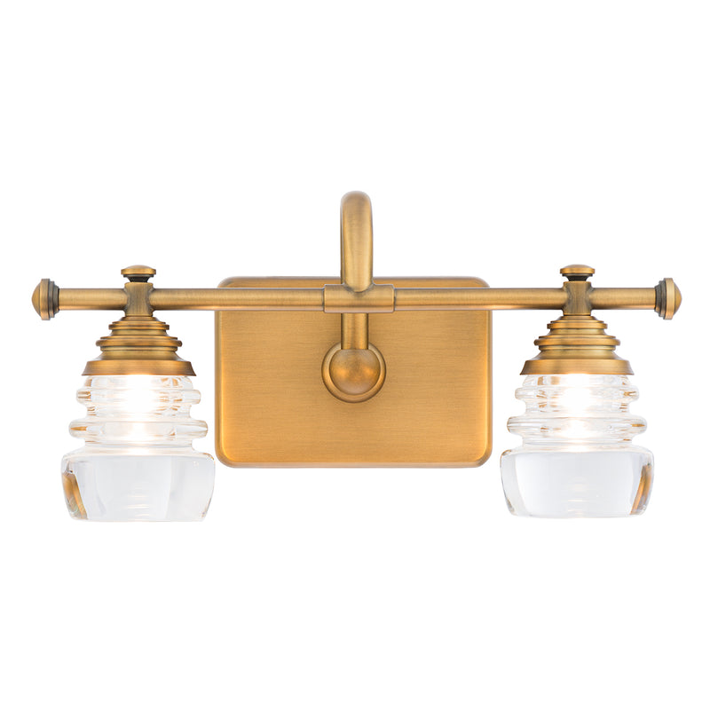 W.A.C. Lighting - WS-42514-AB - LED Bathroom Vanity - Rondelle - Aged Brass
