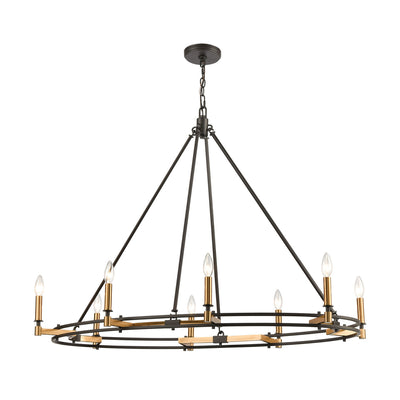 ELK Home - 15607/8 - Eight Light Linear Chandelier - Talia - Oil Rubbed Bronze