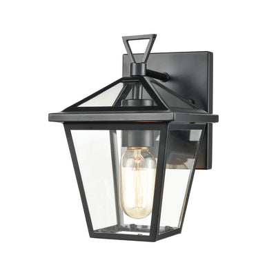 ELK Home - 45470/1 - One Light Outdoor Wall Sconce - Main Street - Black