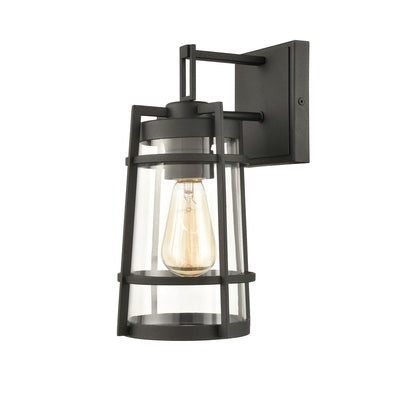 ELK Home - 45490/1 - One Light Outdoor Wall Sconce - Crofton - Charcoal