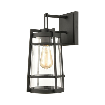ELK Home - 45491/1 - One Light Outdoor Wall Sconce - Crofton - Charcoal
