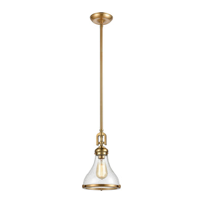 ELK Home - 57370/1 - One Light Mini Pendant - Rutherford - Satin Brass