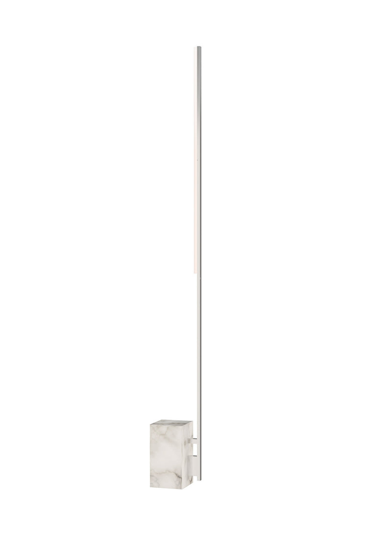 Visual Comfort Modern - 700PRTKLE70N-LED927 - LED Table Lamp - Klee - POLISHED NICKEL/MARBLE