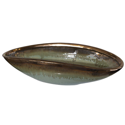 Uttermost - 17855 - Bowl - Iroquois - Calming Mint
