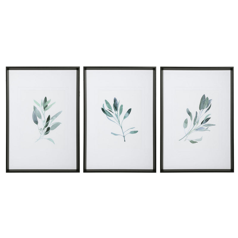 Uttermost - 33723 - Wall Art - Simple Sage - Black