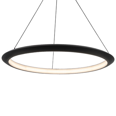 Modern Forms - PD-55036-27-BK - LED Pendant - The Ring - Black