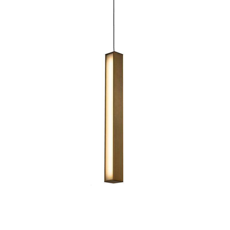 Modern Forms - PD-64820-AB - LED Mini Pendant - Chaos - Aged Brass