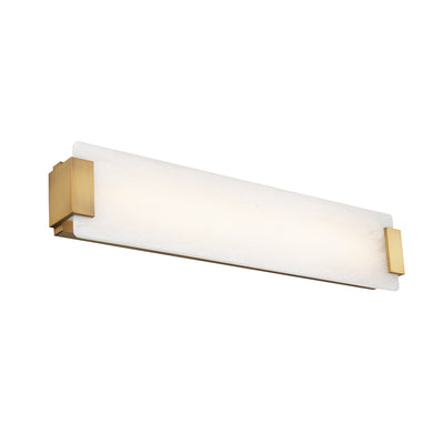 Modern Forms - WS-60028-AB - LED Bath & Vanity Light - Quarry - Aged Brass