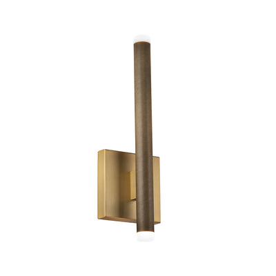 Modern Forms - WS-67015-AB - LED Bath Light - Burning Man - Aged Brass