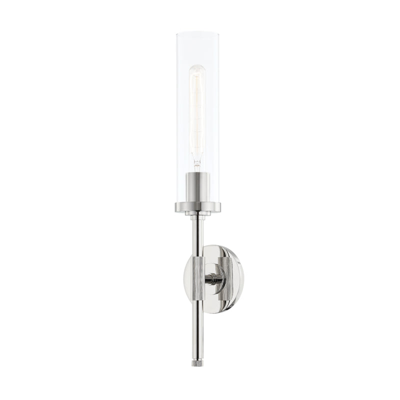 Hudson Valley - 3700-PN - One Light Wall Sconce - Bowery - Polished Nickel