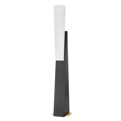 Hudson Valley - KBS1350401-AGB - One Light Floor Lamp - Ratio - Aged Brass