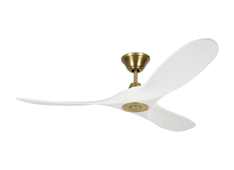 Visual Comfort Fan - 3MAVR52RZWBBS - 52``Ceiling Fan - Maverick 52 - Burnished Brass