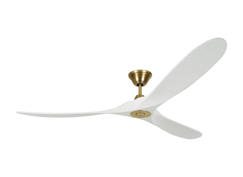 Visual Comfort Fan - 3MAVR70RZWBBS - 70``Ceiling Fan - Maverick 70 - Burnished Brass