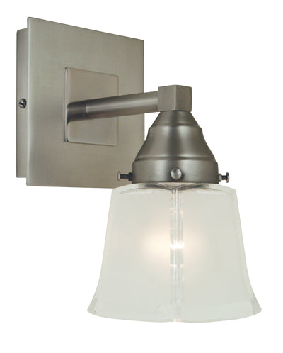 Framburg - 4771 SP/PN - One Light Wall Sconce - Mercer - Satin Pewter with Polished Nickel