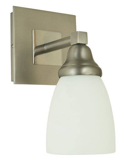 Framburg - 4781 SP/PN - One Light Wall Sconce - Mercer - Satin Pewter with Polished Nickel
