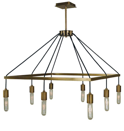 Framburg - 5020 AB - Eight Light Chandelier - Celestial - Antique Brass