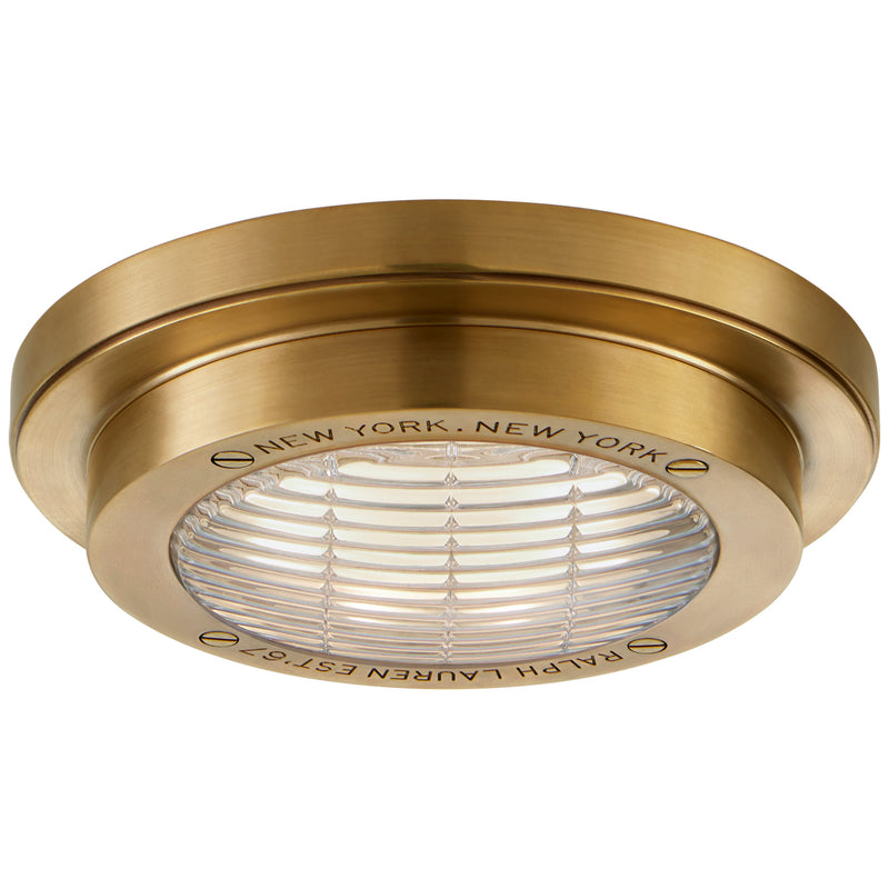 Ralph Lauren - RL 4128NB - LED Flush Mount - Grant - Natural Brass