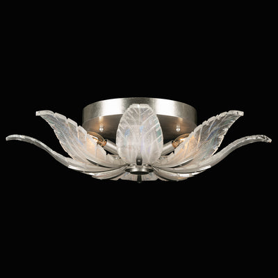 Fine Art - 894140-1ST - Four Light Semi-Flush Mount - Plume - Silver