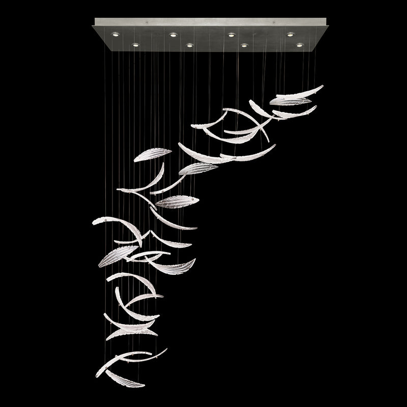 Fine Art - 894840-121ST - LED Pendant - Elevate - Silver Leaf