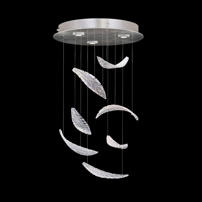Fine Art - 895640-111ST - LED Pendant - Elevate - Silver Leaf