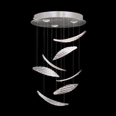 Fine Art - 895640-121ST - LED Pendant - Elevate - Silver Leaf