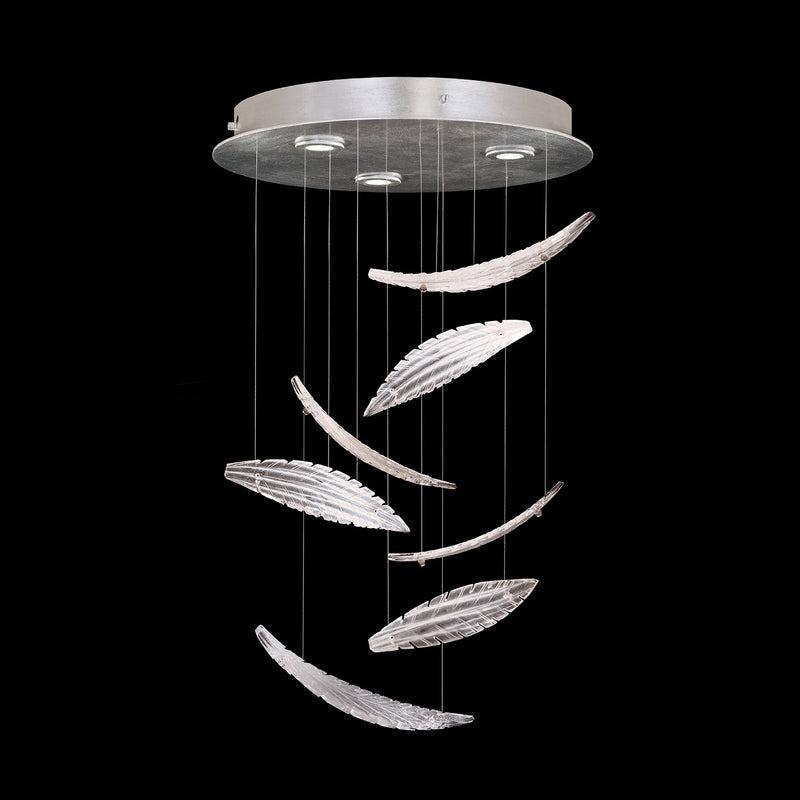 Fine Art - 895640-121ST - LED Pendant - Elevate - Silver Leaf