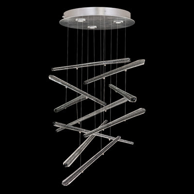 Fine Art - 895640-141ST - LED Pendant - Elevate - Silver Leaf