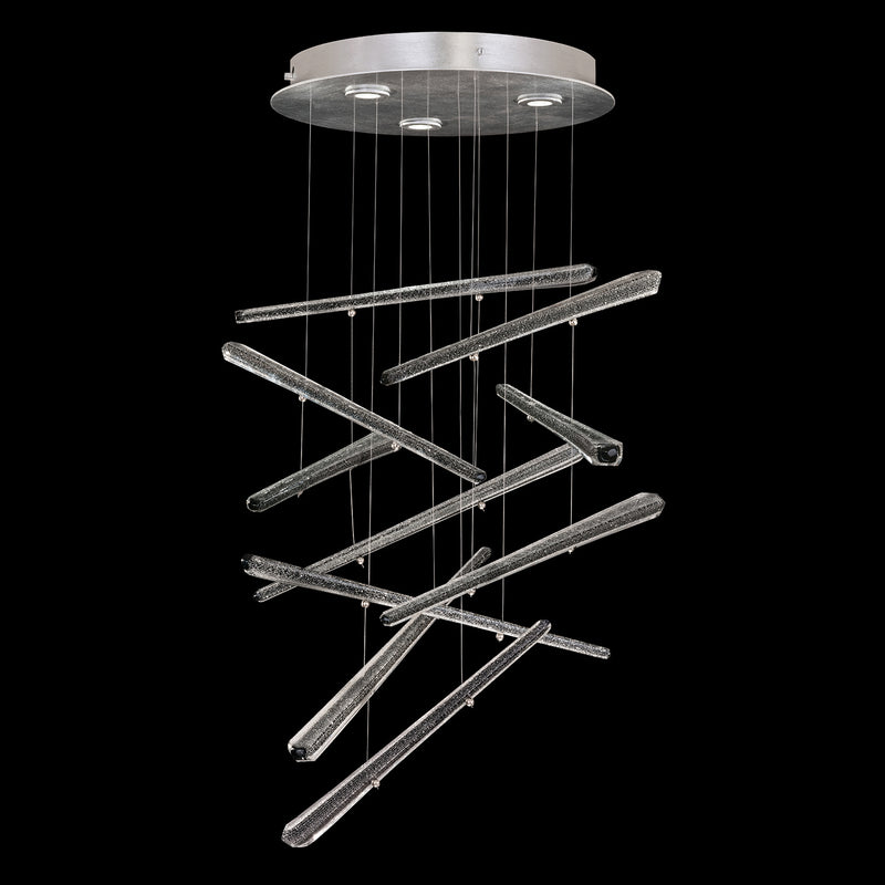 Fine Art - 895640-141ST - LED Pendant - Elevate - Silver Leaf