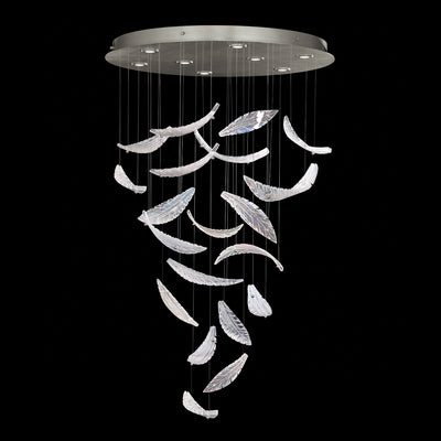 Fine Art - 895840-111ST - LED Pendant - Elevate - Silver Leaf