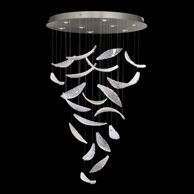 Fine Art - 895840-111ST - LED Pendant - Elevate - Silver Leaf