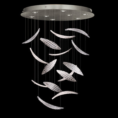 Fine Art - 895840-122ST - LED Pendant - Elevate - Silver Leaf