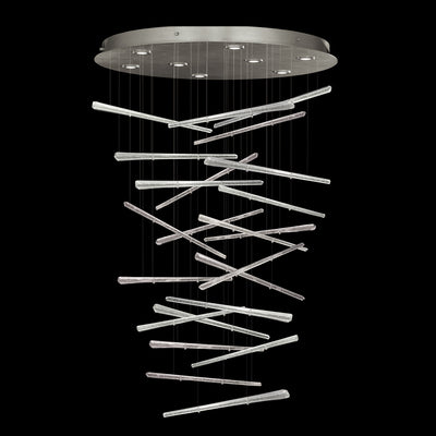 Fine Art - 895840-131ST - LED Pendant - Elevate - Silver Leaf